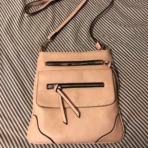 Crossbody leather bag